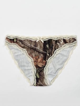 Camo Cami/Lace Pantie Set